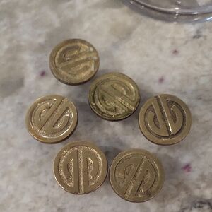 Vintage Brass Decorative Drawer Knobs